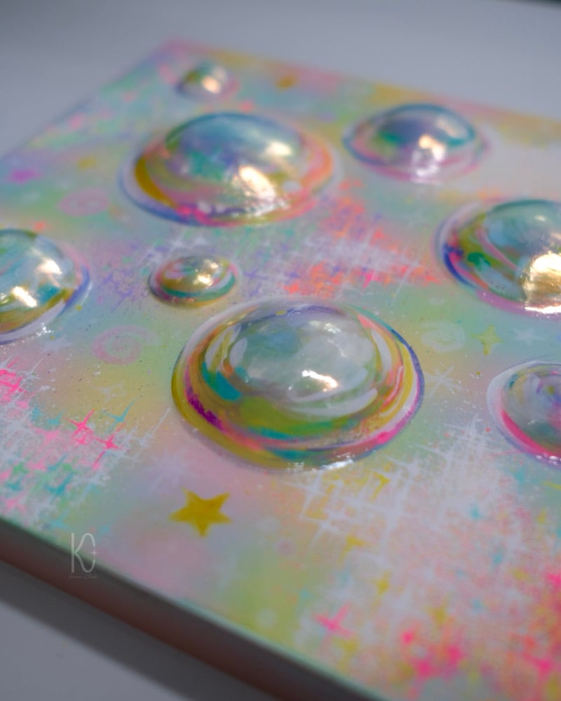 Image of DREAMCORE ✧ Original 3D Mixed Media Painting