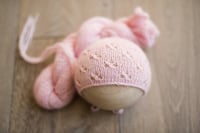 Image 1 of Piglet Pink Eyelet Lace Set 