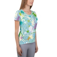 Image 3 of Blue Widows Fitted Athletic T-shirt