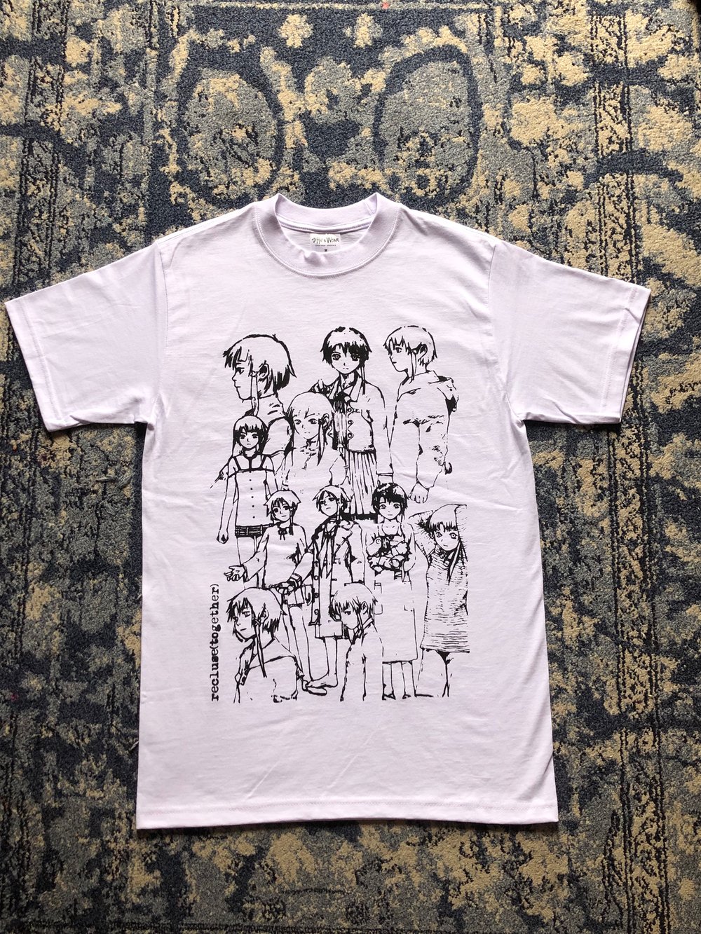 Lain 'collage' tee