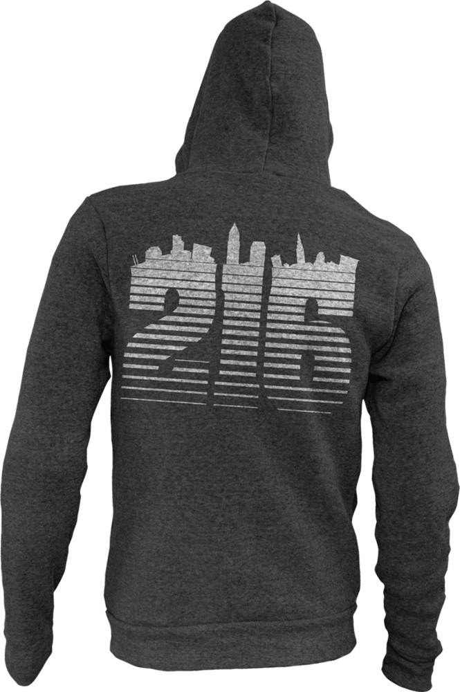 Image of 216 Black Hoodie