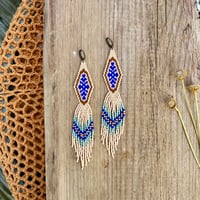 Image 1 of Garden Party fringe - White