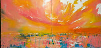 Image 2 of Pink Diptych 