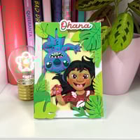Image 1 of ritrattino Lilo e Stitch