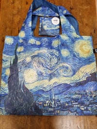 Image 1 of Museum Collection Shopping Tote - Starry Night