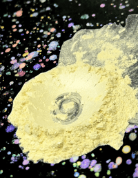 Image 4 of Daffodil Yellow Mica Powder Bottle From The Spring Fever Palette 