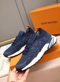 Image 3 of Lou Trainers - Navy Blue