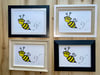 Framed Bee Prints