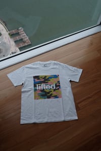 Image 1 of Yellow Camo White LIFTED Tee