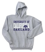 Image of University of California, Oakland Hoodie (Grey/Navy)