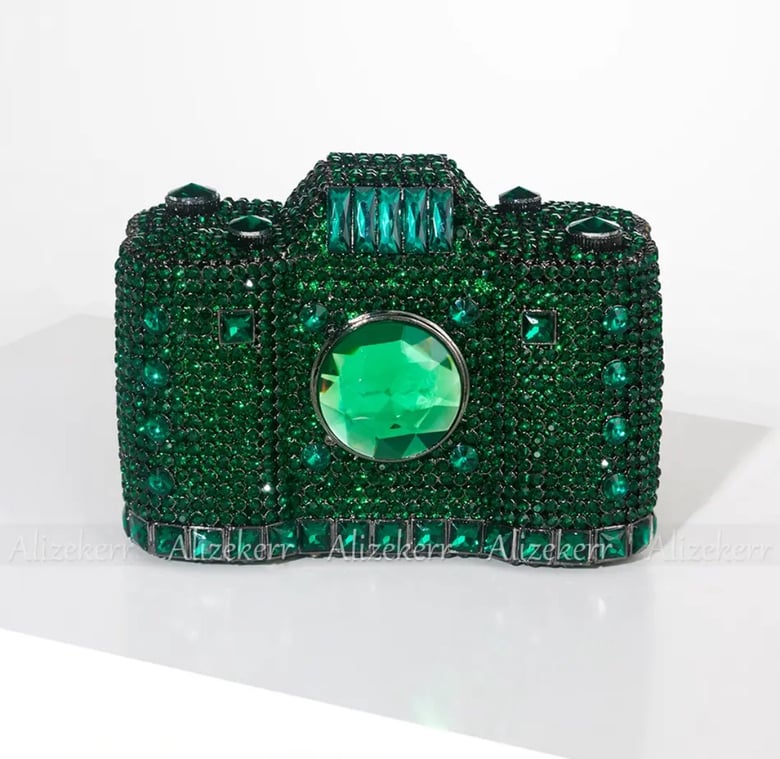 Image of Camera Clutch Handbag