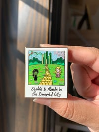 Image 1 of Wicked Polaroid Enamel Pin + Print