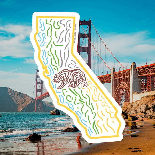 Image of California Sticker