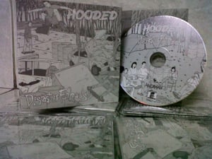 Image of HOODED / DISASTER FUNHOUSE - split CD