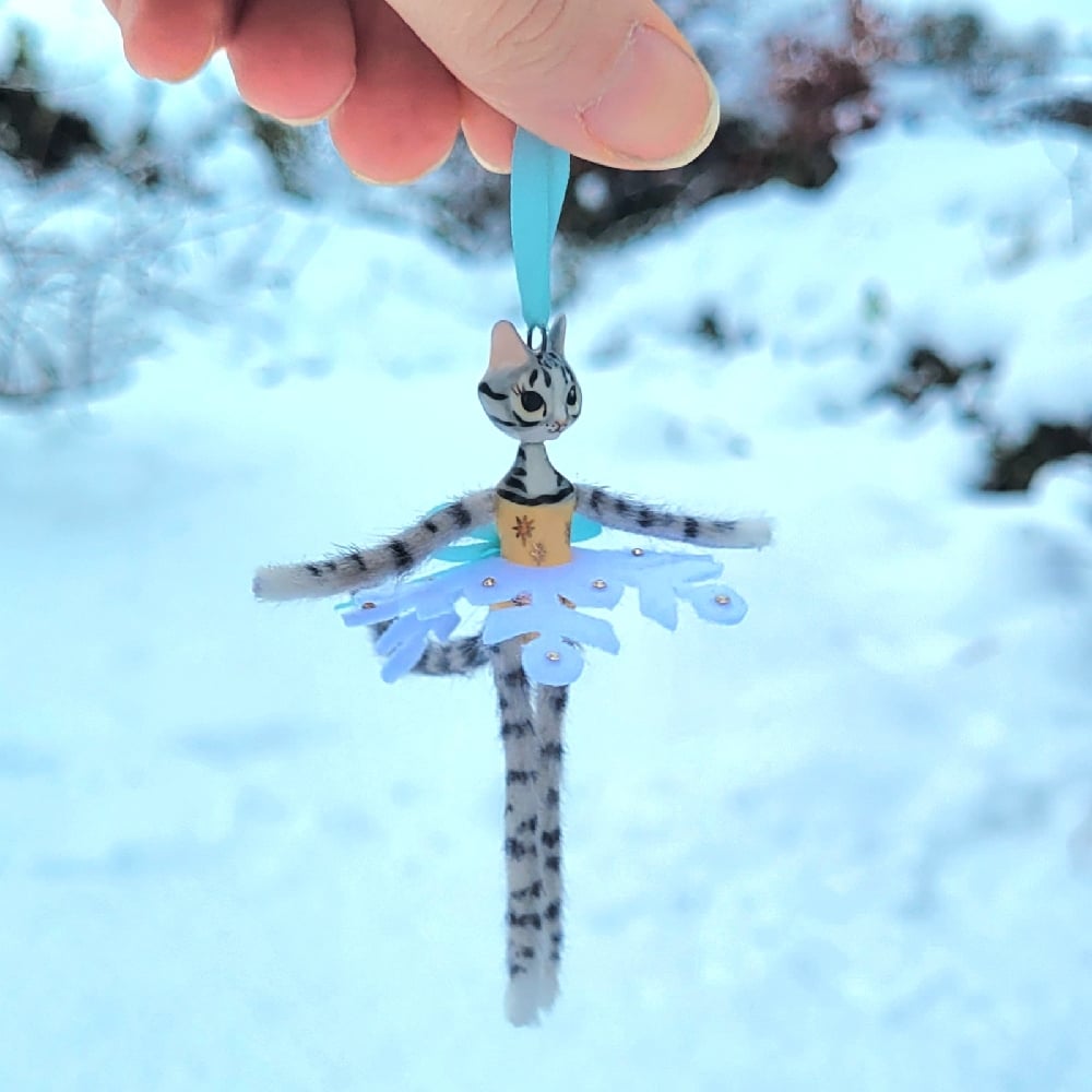 Image of Silver Tabby Snowflake Kitten