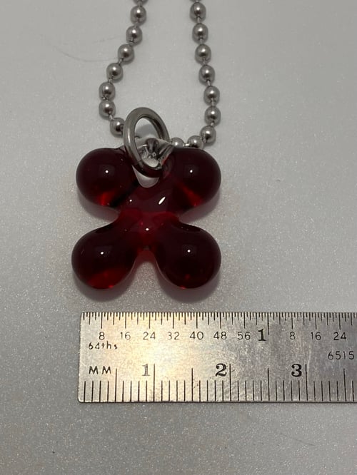 Image of sparkly red clover