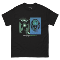 nanophage research - timekeepers t-shirt