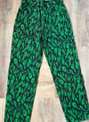 Green Ghost Flame Pants (XS)