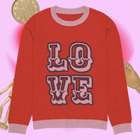 Image 5 of LOVE! Crew Neck Sweater