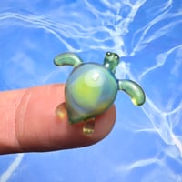 Image 3 of MINIATURE SEA TURTLE PENDANT 2