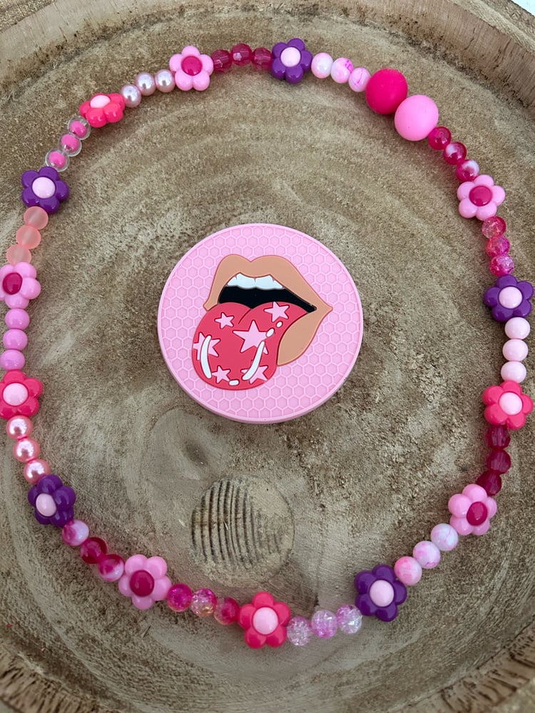 Image of Candy pink necklace 