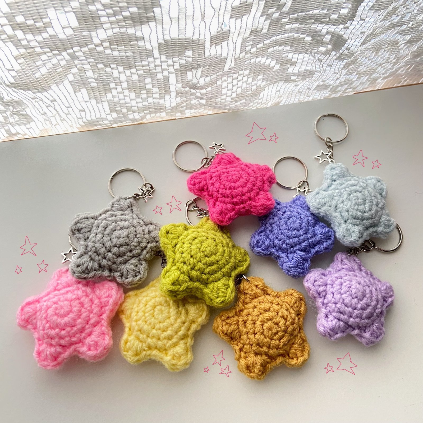 star keychains (＞。☆) | MOLDYWORLD