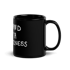 Mind Ya Bizness mug in black (Design #1) Image 5