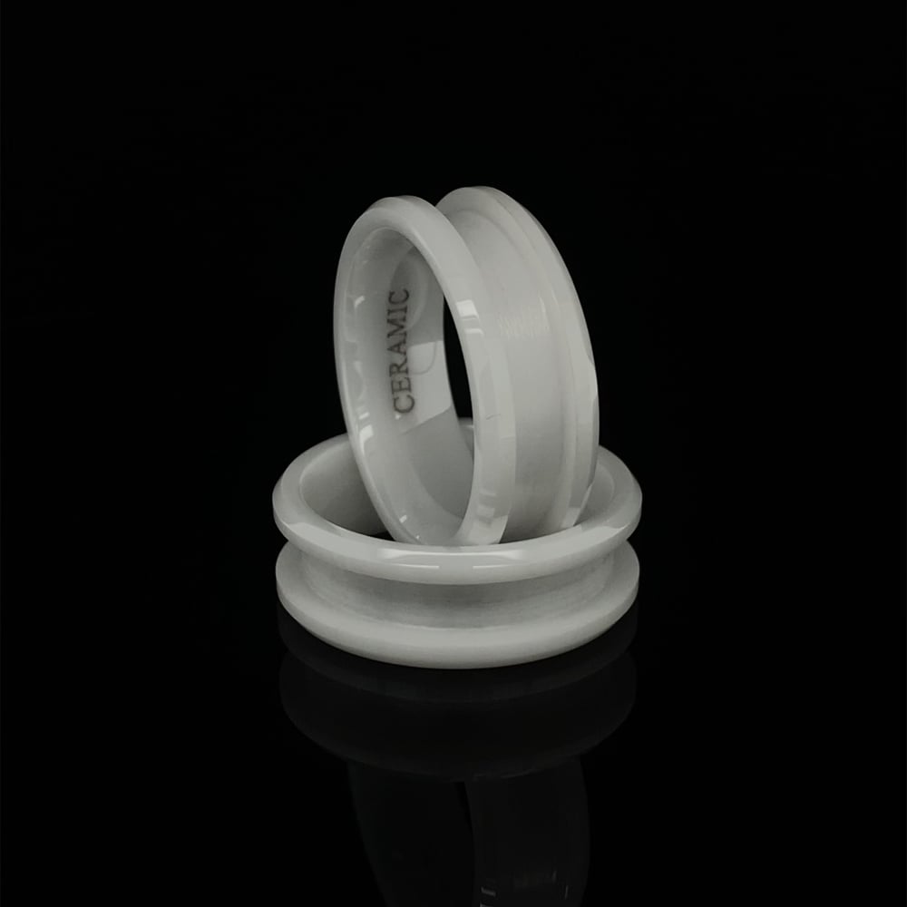Image of White Ceramic (Build-A-Ring)