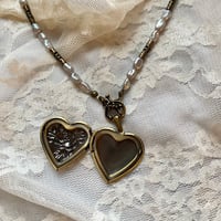 Image 5 of THE FLORA LOCKET (PEARL)