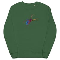 Image 14 of Sweatshirt (Adult M/F) - Spider Rainbow Glow