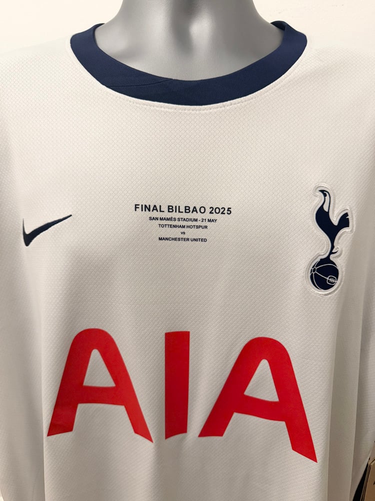 Image of PRE ORDER: NEW Tottenham Hotspur “JOHNSON 22” 2024/25 Home Europa Final Shirt (XXL)