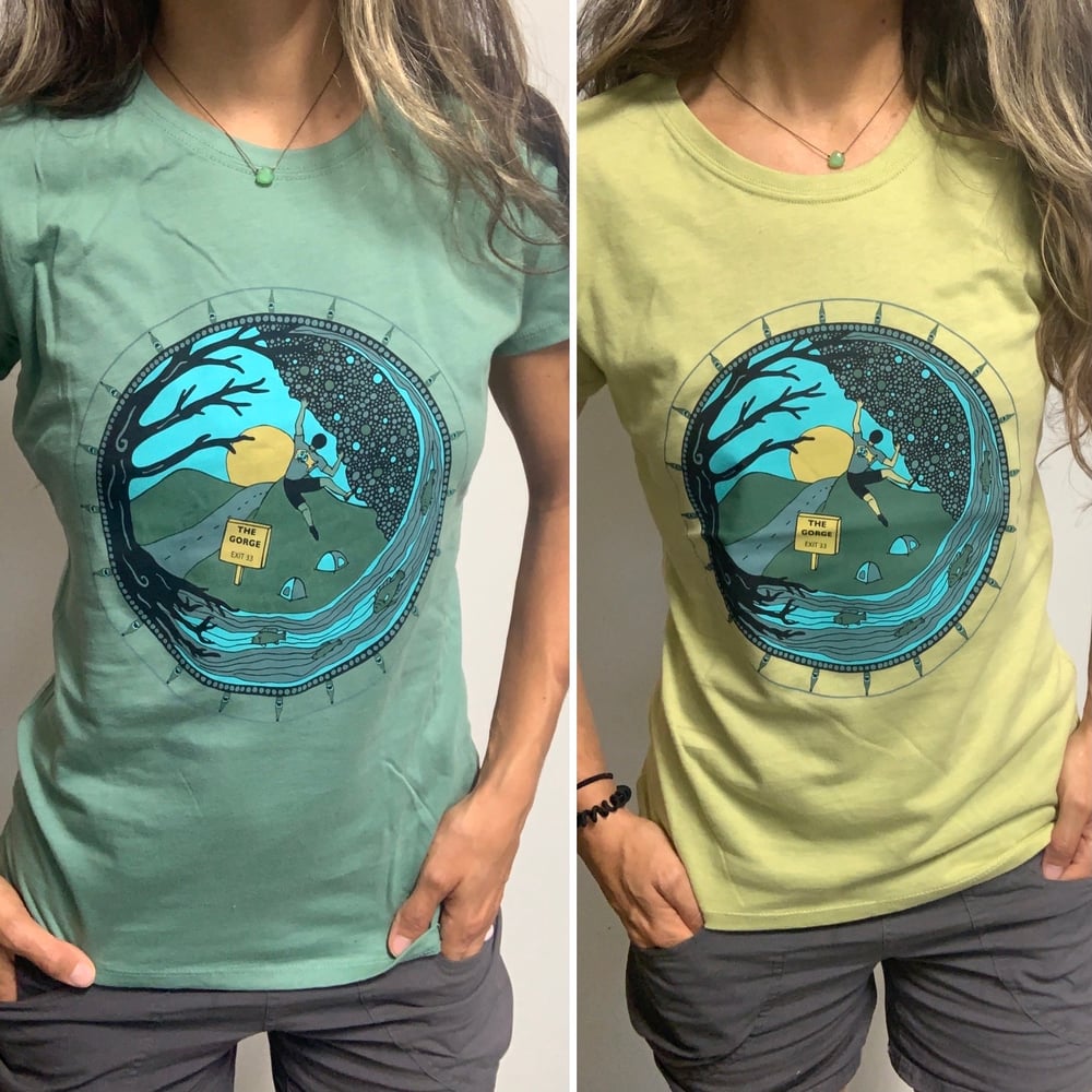 Image of Gorge tee (women’s fit, organic)
