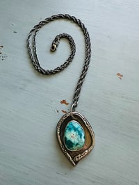 Image 14 of Sierra Nevada turquoise talisman necklace