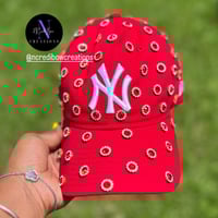Image 1 of Red Jewel Hat