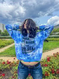 Image 1 of From The River To The Sea - Sky Sweatshirt - M
