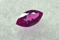 Image 19 of Natural Raspberry Pink Garnet marquis-cut, 2.65ct