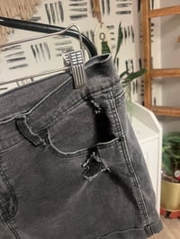 Image 2 of Old Navy dark wash jean shorts 