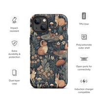 Image 19 of Woodland Creatures Boho Cottagecore Nature Inspired Cute Tough Case for iPhone®