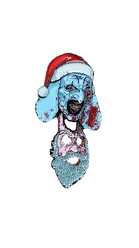 Image 1 of T3 SWINGIN’ SANTA PIN #28 *GLITTER VARIANT*