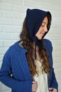Image 18 of Wool Neckerchief - Hand-knit in Ireland 