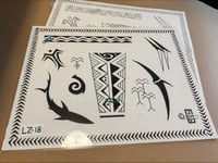 Image 1 of Leo Zulueta rare Flash Y2K Tribal Tattoo vintageFlash  LM  b