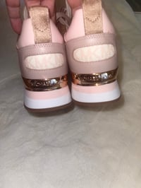 Image 5 of Mk shoe with bling  size 10 new in box use light pink glass rhinestone 