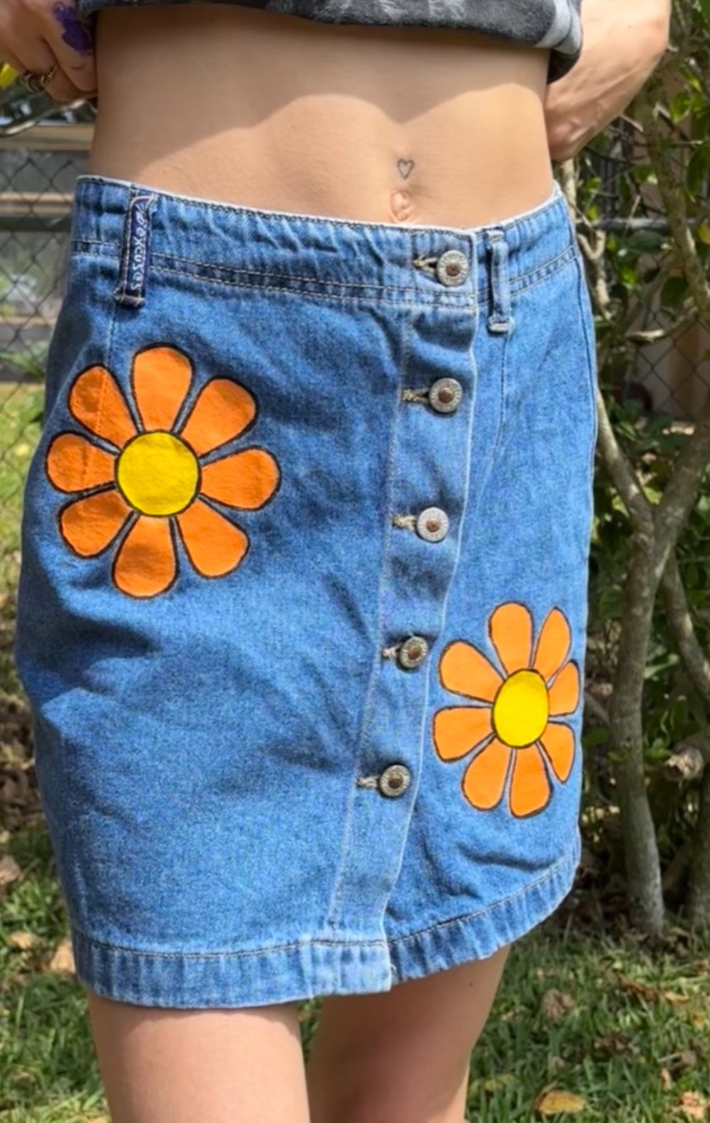 Image of Flower power skirt 