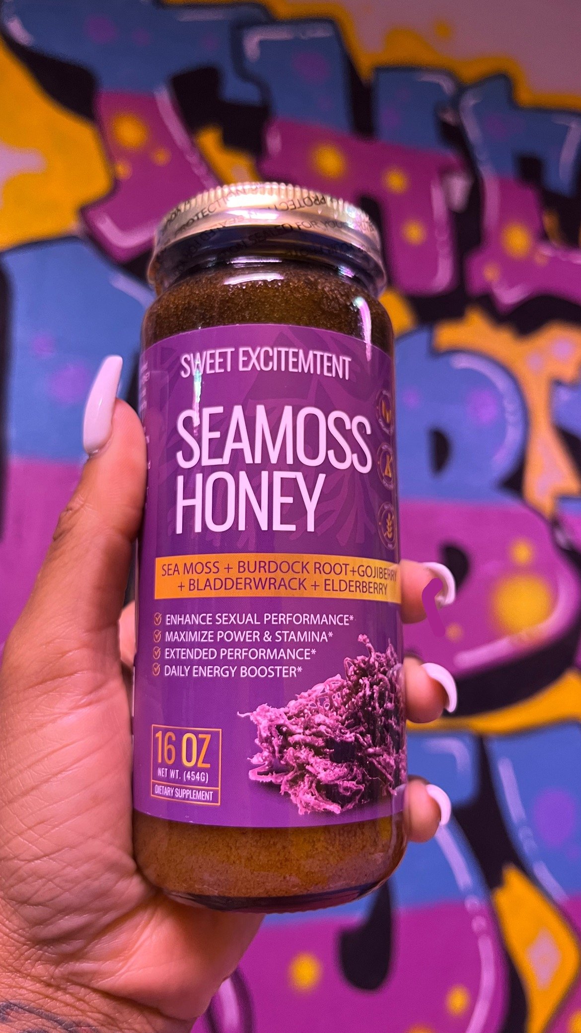 Image of Organic Sweet Excitement Honey 