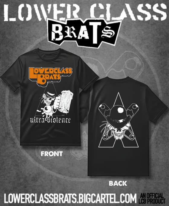 Image of Ultra-Violence t-shirt - 2 sided print 