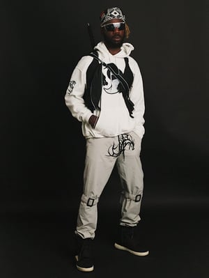 Image of Balance Hoodie (White) 