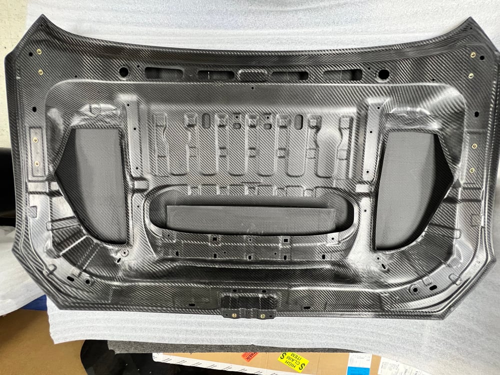 VA Chassis OEM style dry carbon hood