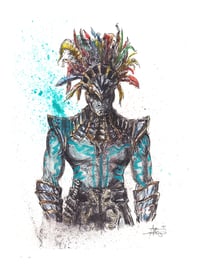 Image 3 of 5-Print Set Mortal Kombat 6x8 Signed Art Print Set 5
