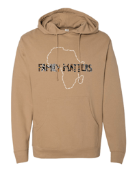 Image 4 of Family Matters BHM Africa Hoodie - Various Colors