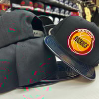Image 1 of Mitchell & Ness HWC Snapback Patent visor Satin UV